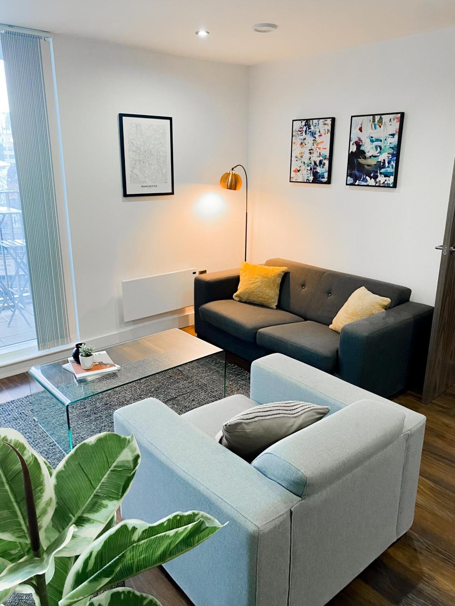 The Panda - Modern 2 Bedroom Apt In Manchester City Centre Exteriér fotografie